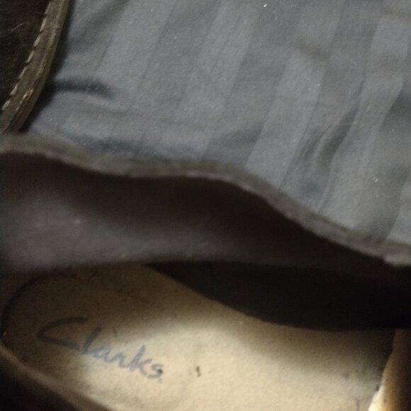 Clarks Bushacre 2 Men's Boots, Black Suede - Picture 3 of 4